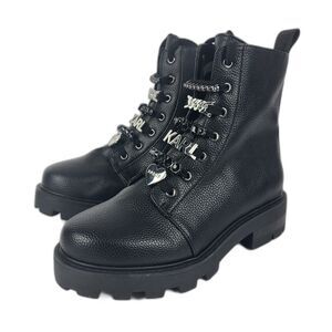 Karl Lagerfeld Paris Everyday Cold Weather Mela Combat Boot 6 M
